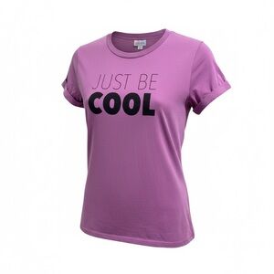 LuLaRoe Just Be Cool Pink T-shirt Size Large